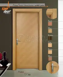 Wooden Door - Madrid