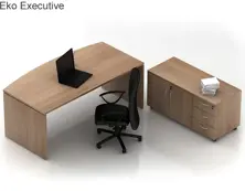 Стол для персонала на деревянных ножках