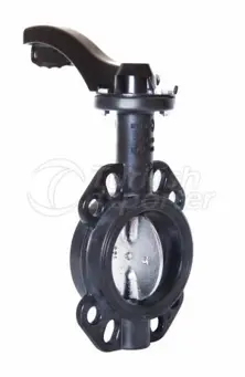 RUBBER COATED WAFER BUTTERFLY VALVE