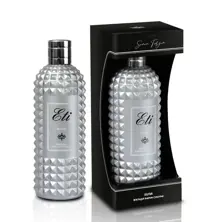 Boutique Perfume Cologne Silver Botella de vidrio de 300 ml - En caja