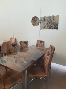 DINING TABLE WITH 6 CHAIRS
