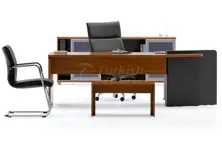 Executive Office Furniture Cross Turn