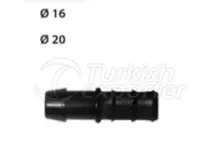 Round Drop Irrigation System Fittings Outlet Nipple Dovetail