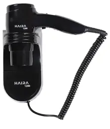 Secador de cabelo de hotel - Haira 1200W - Preto