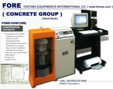 Verificador de compressão de concreto