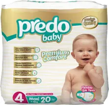 Pañales para bebé Predo Economic Maxi