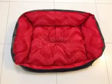 Leather Fiber Red Cushion No 3 - KEKOPSDEMIKNO3