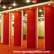 sliding foldable partition wall