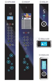 Glass Touch Elevator Panels