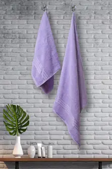 Soft Cotton Set of 2 Bath Towels 