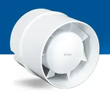 Domestic In Line Duct Fans - Aircol - 100 KT