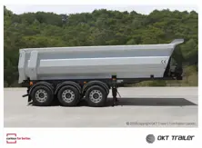 Rounded Rear Tipper Semi Trailer