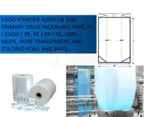 RAW MATERIAL BAGS AND FOILS