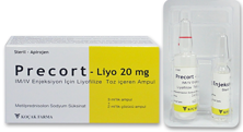 PRECORT-LIYO 20 mg & 40 MG & 250 mg I.M./I.V 