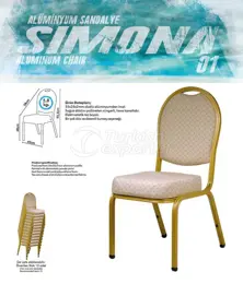 Aluminum Banquet Chairs SIMONA01