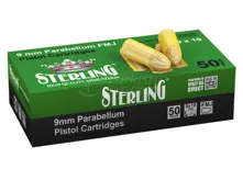Sterling Small Arms Ammunition 9x19 mm Parabellum Fmj