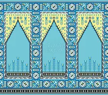 Wool Mosque Carpets YCH005