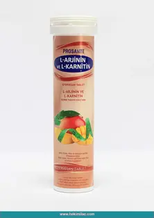 Prosante L-Arjinin & L-Karnitin Efervesan Tablet