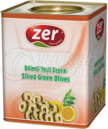 Sliced ​​Green Olives 10-1