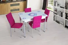 Conjunto de mesa e cadeira