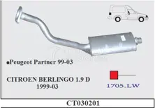 Exhaust Silencer -CT030201