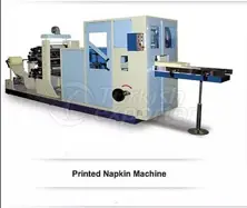 Máquina de guardanapo impresso
