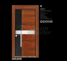 Natural Veneered Doors T2037