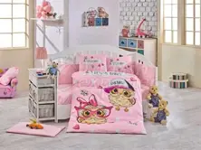 Cool Baby Pink - Juego de sábanas para bebé (8698499129382)