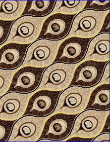 Sefa Carpet - Lurex Wtw Collection 1781 Brown