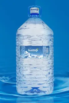 Botella de plástico agua 19LT