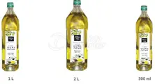 Bouteille d'animal familier d'huile d'olive extra vierge