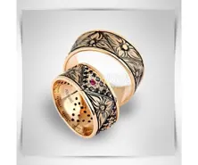 Wedding Ring Handmade 14 K ATK546