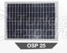 Özel Üretim Polikristal Panel - OSP 25