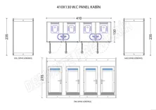 Wc and shower cabinets