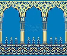 Wool Mosque Carpets YCH009