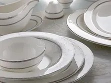 80 Pieces Rounded Dinner Set - 2799 Elena