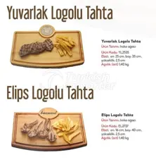 Circle And Elips Steak Board