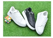 Sneakers for Men, Leather - Multicolor