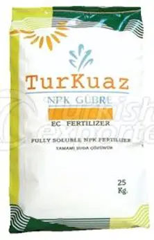 Turquoise NPK Powder Fertilizer