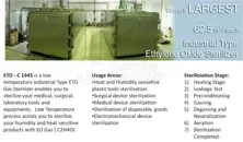 Industrial Type Ethylene Oxide Sterilizer
