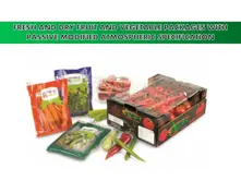 Fresh fruit and vegetable package