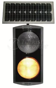 Q300 mm Double Solar Power Flasher