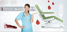 TINYSIT BLOOD DONOR/TRANSFUSION CHAIR (2 Motors)