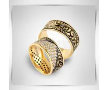 Wedding Ring Handmade 14 K ATK543