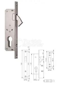 Aluminium Door Mortise Locks 10201-CP