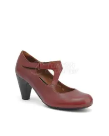 Beta Deri Kadın Ayakkabı-Bordo - 12-7601-008
