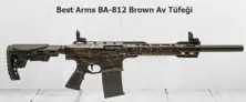 Meilleur fusil de chasse BA-812 Brown