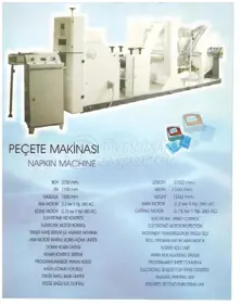 Automatic Paper Napkin Machine