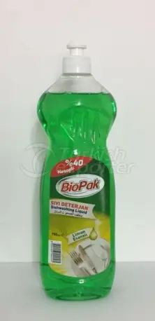 Biopak Dishwashing Liquid 750ml Limão