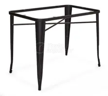 DCS-255-Rectangular Table Leg Metal
